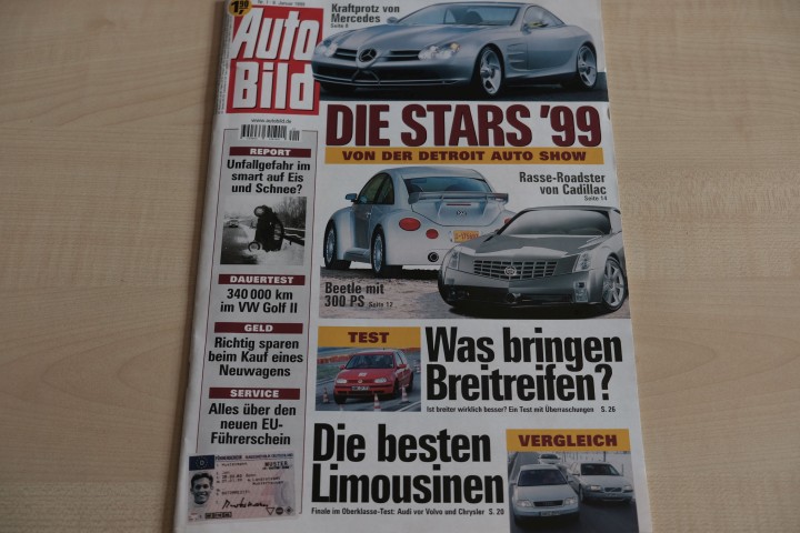 Deckblatt Auto Bild (01/1999)